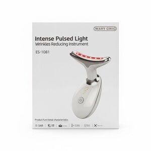 Intense Pulsed Light Wrinkles Reducing Device LED Face Neck Fine Lines AntiAging